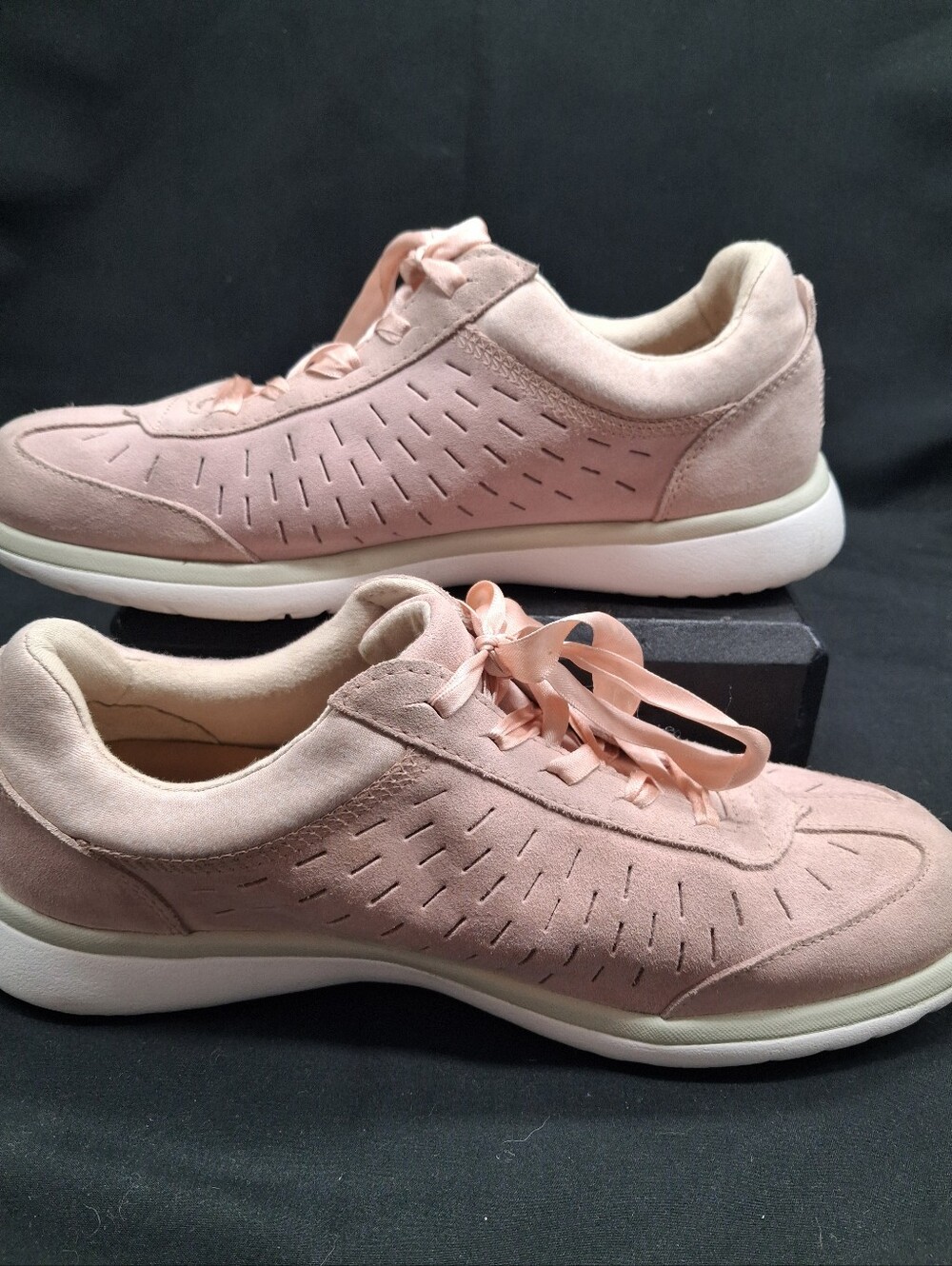 UGG Women's Suede Blush Pink Slip-On Sneakers - Energy Comfort System